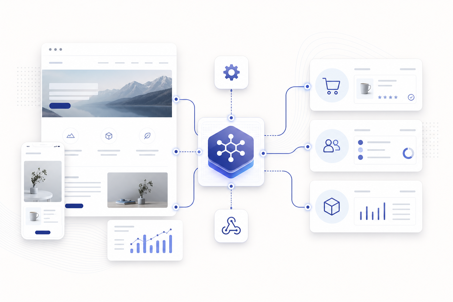 API-first statt Plugin-Chaos: Wann Unternehmen Website, Shop, CRM und ERP über Webhooks koppeln sollten