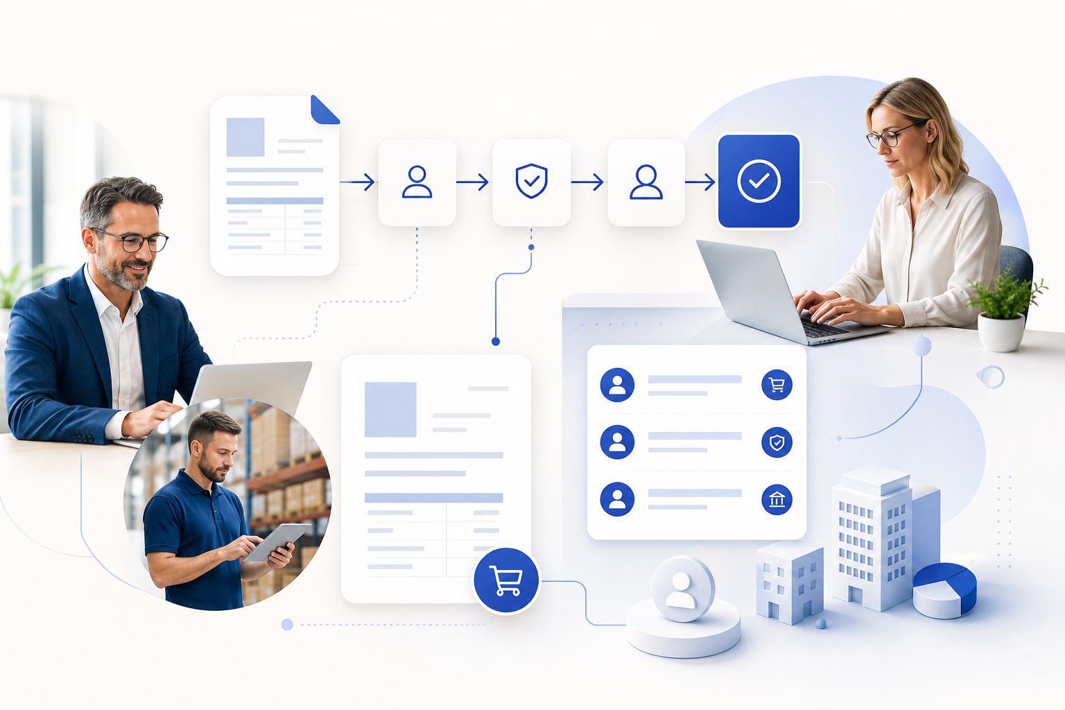 B2B-Angebotsprozess digitalisieren: Wie Anfrage, Freigabe und Bestellung ohne Medienbruch zusammenspielen