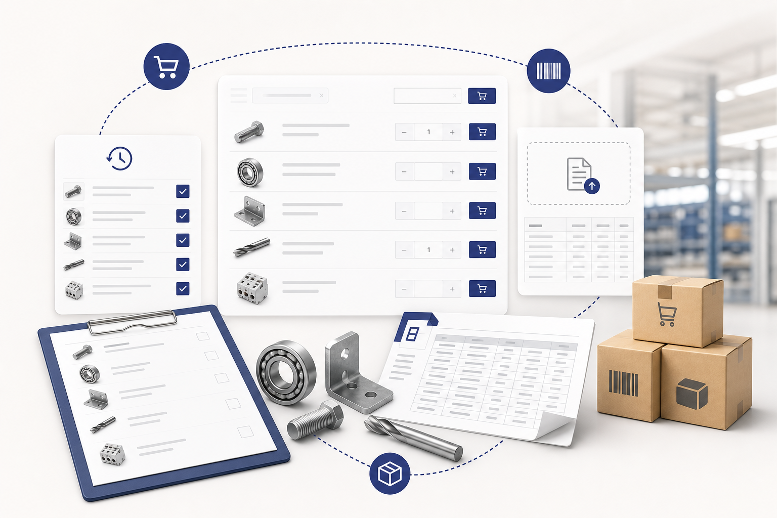 B2B-Schnellbestellung im Shop: Wie Quick Order, Bestelllisten und CSV-Upload den Innendienst entlasten