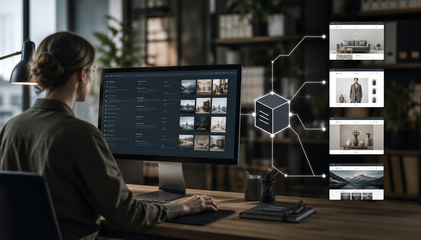 Headless CMS mit Multi-Tenant-Architektur für mehrere Shops