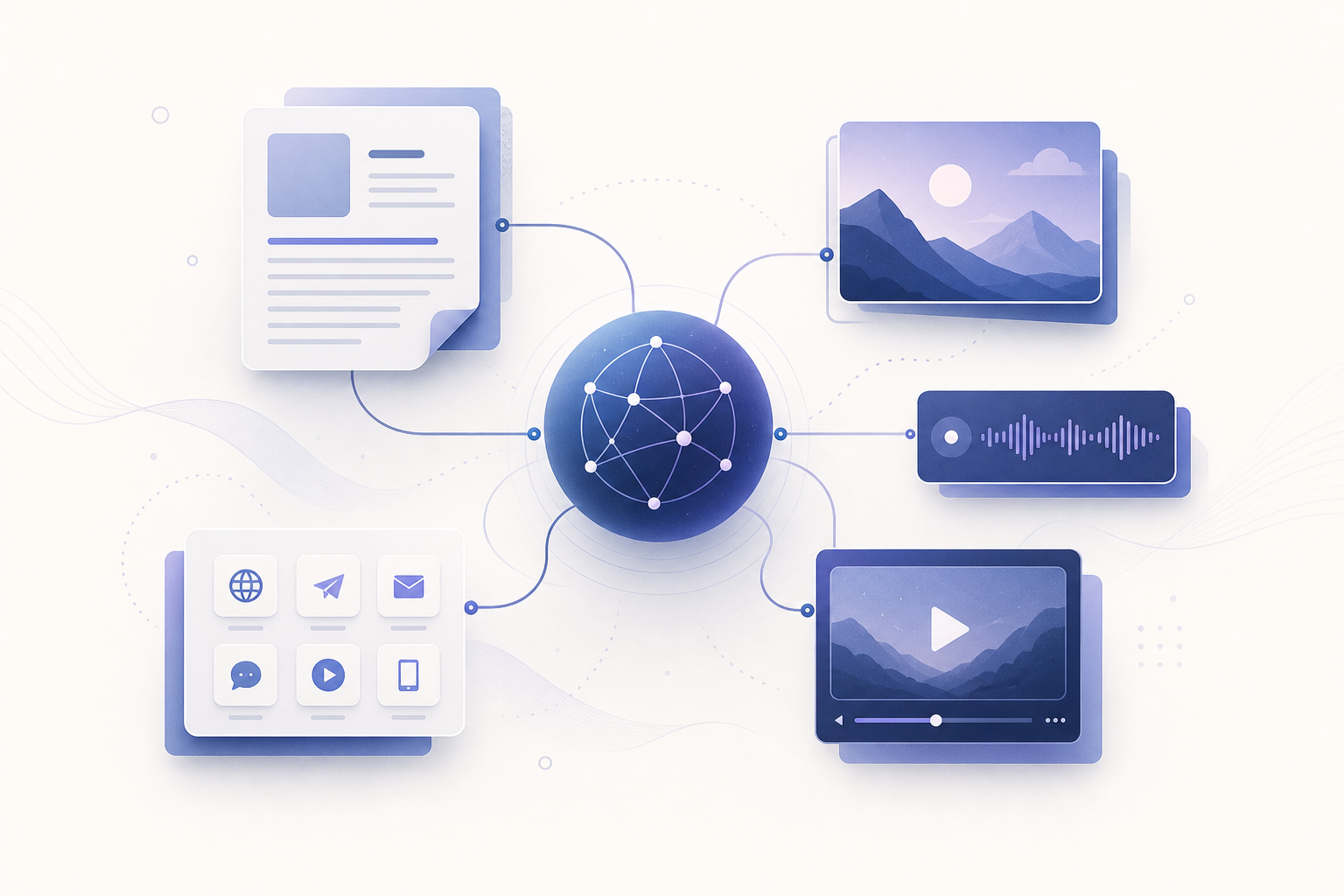 KI-Agenten für Content-Workflows: So werden aus einer Quelle mehrere Medien