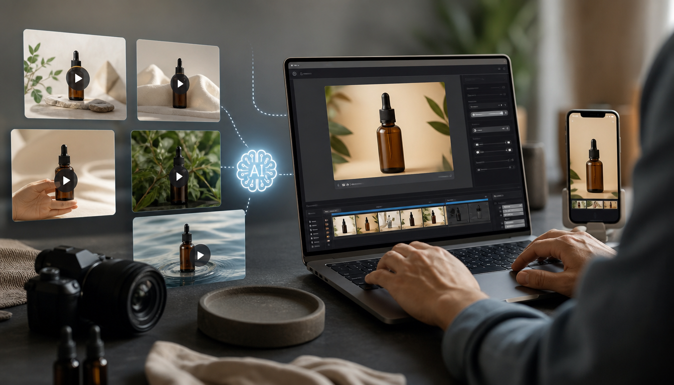 KI-Produktvideos: Automatische Generierung für Multi-Channel
