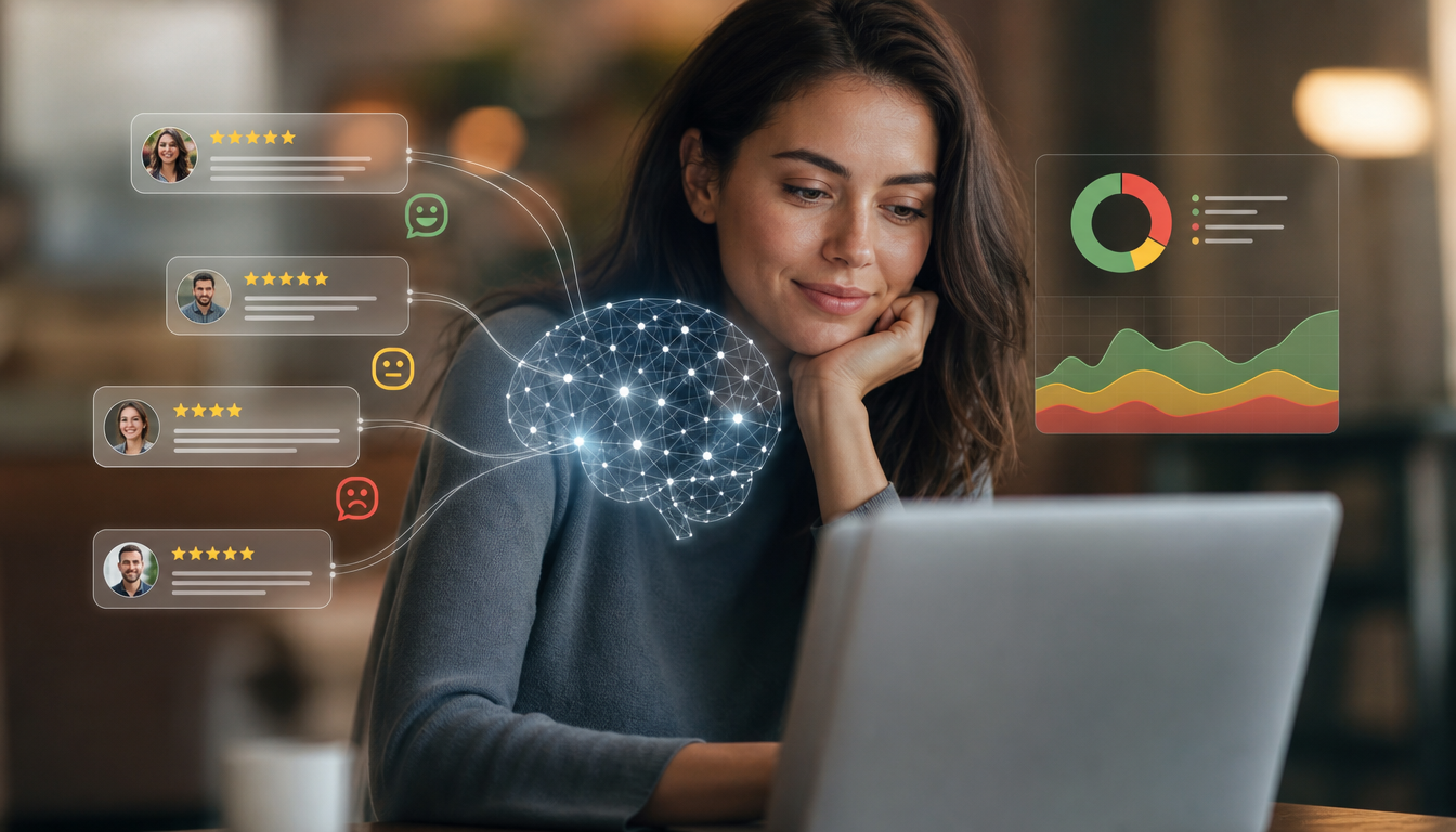 KI-Sentiment-Analyse für Shop-Reviews und Social Media