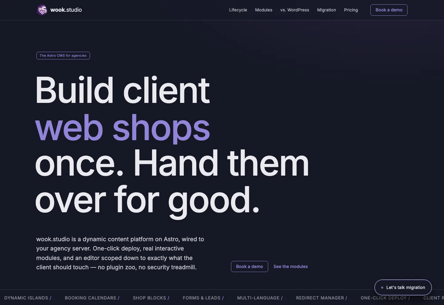 wook.studio – Editor der Structured-Publishing-Plattform